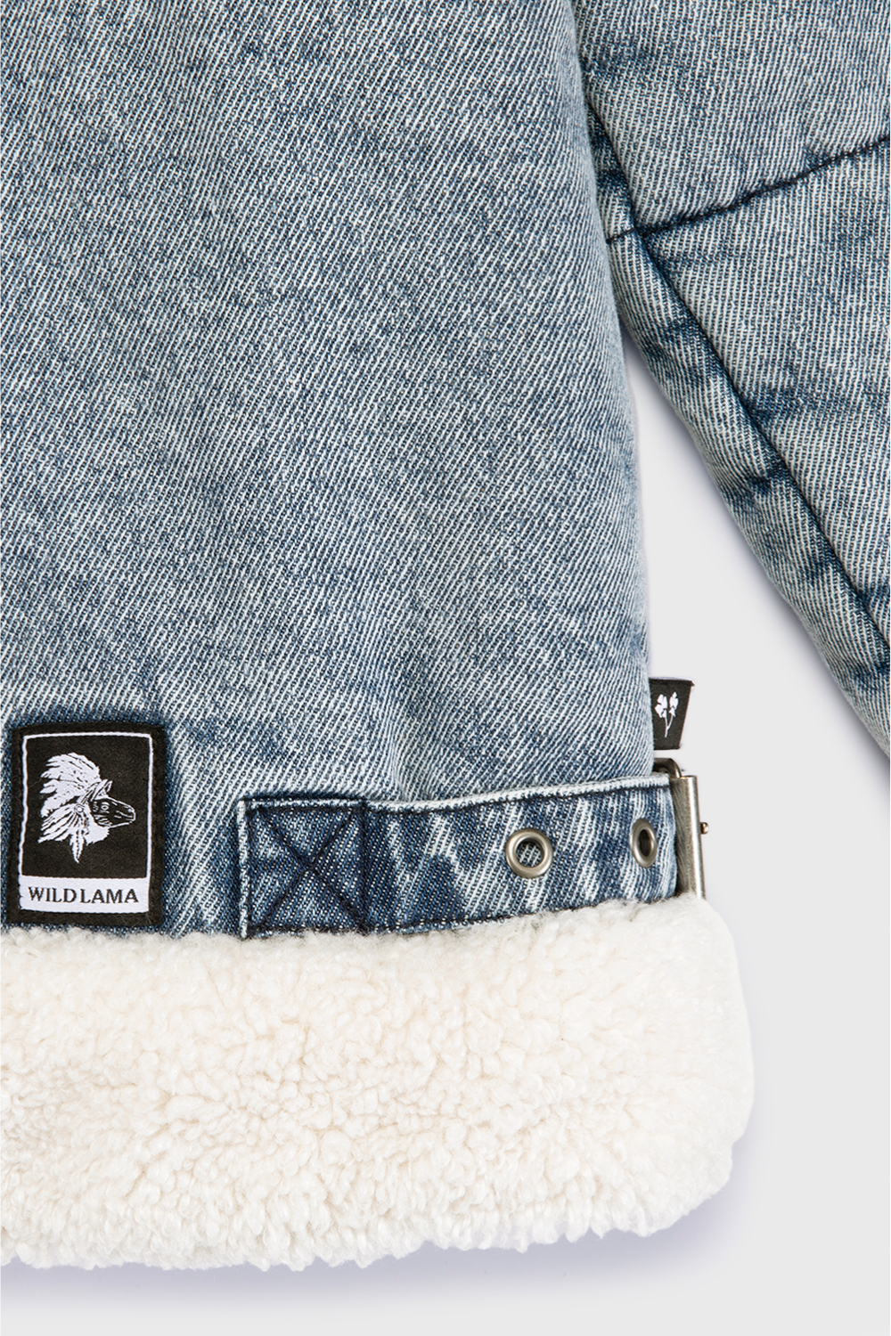 Chaqueta Sur Puffa Orgánica Denim Mujer