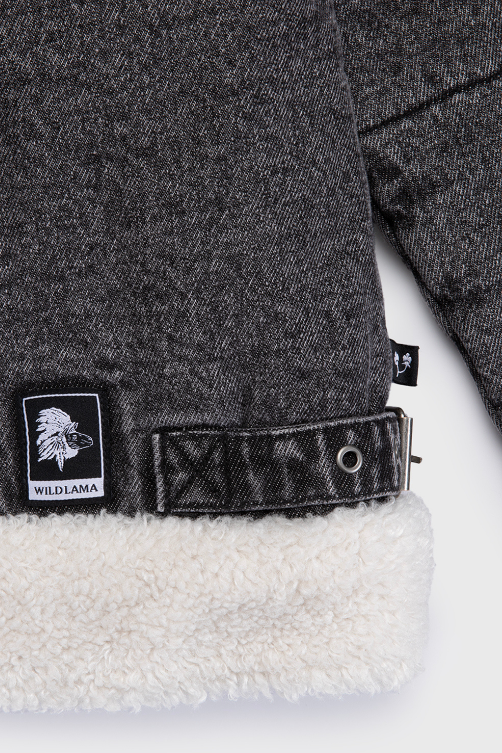 Chaqueta Sur Puffa Orgánica Negra Mujer