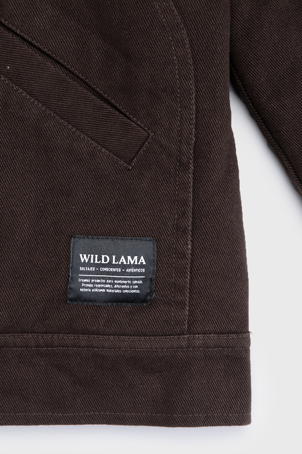 Chaqueta Sven Orgánica Café Hombre