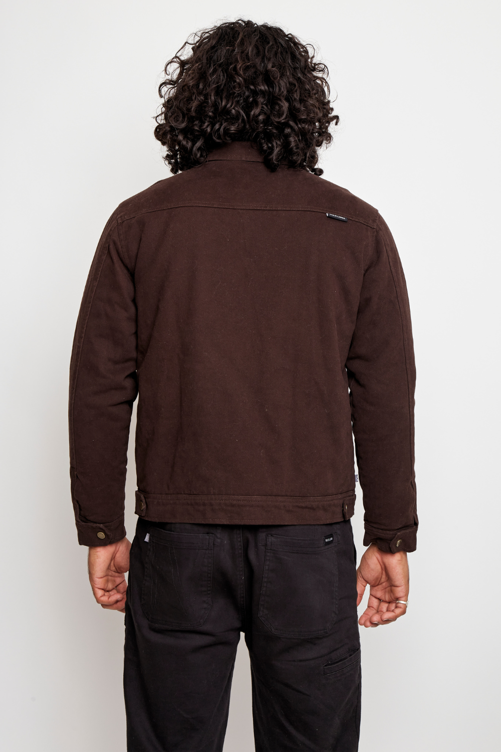 Chaqueta Sven Orgánica Café Hombre