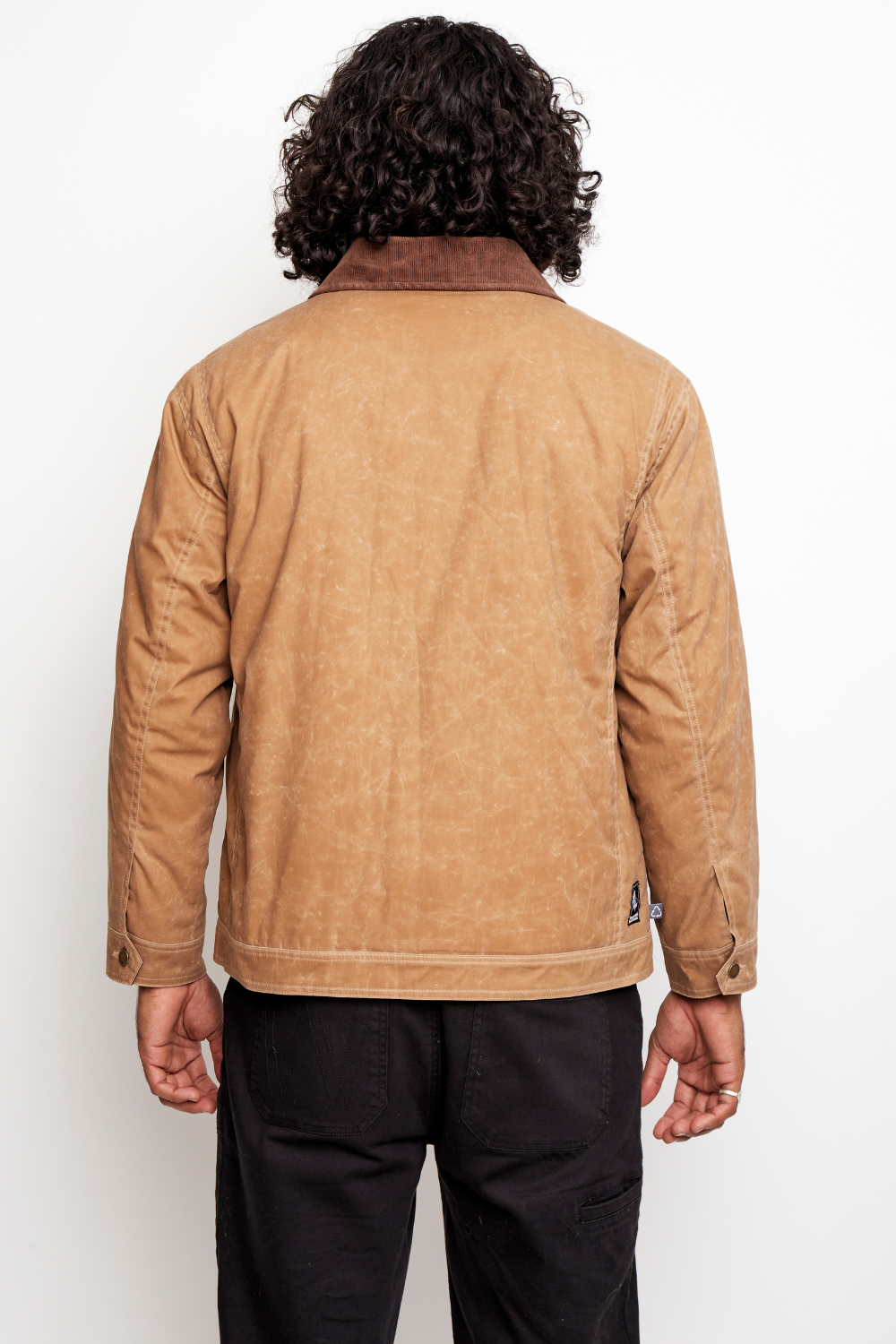 Chaqueta Wax Tak Reciclada Camel Hombre