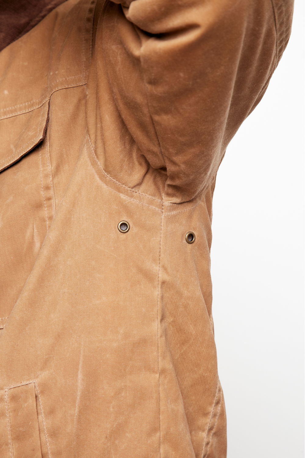 Chaqueta Wax Tak Reciclada Camel Hombre