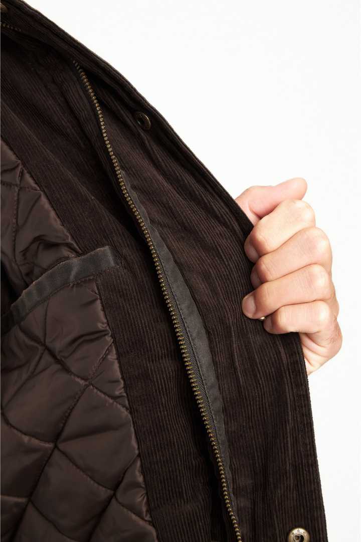 Chaqueta Thomas Orgánica Café Hombre