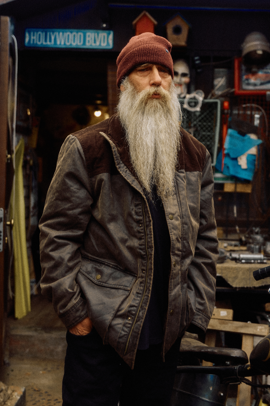 Chaqueta Thomas Orgánica Café Hombre