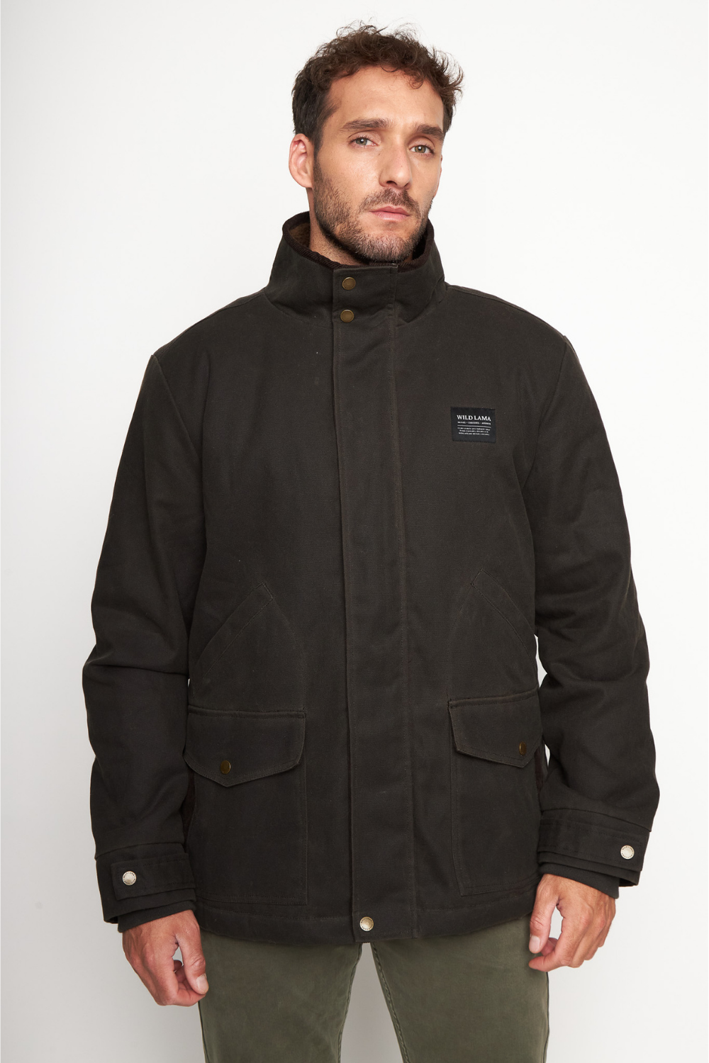 Chaqueta Tova Orgánica Verde Hombre