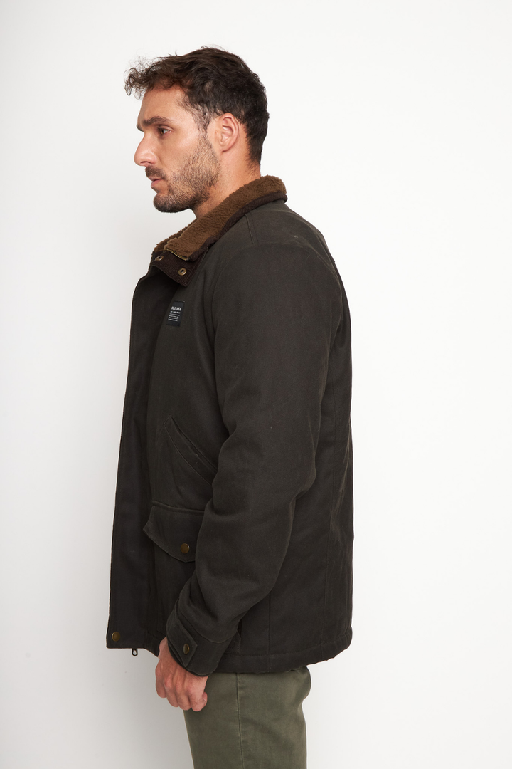 Chaqueta Tova Orgánica Verde Hombre