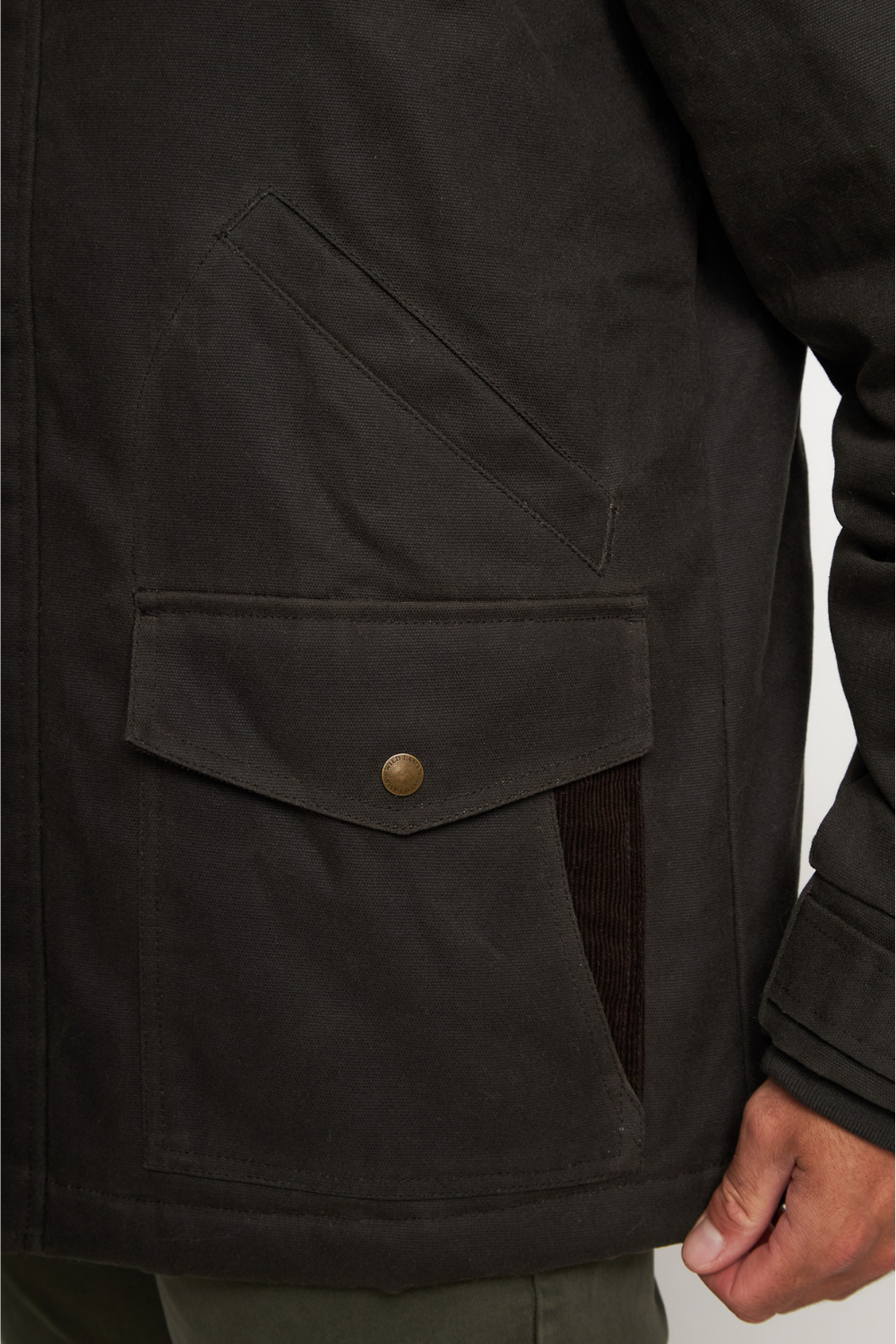 Chaqueta Tova Orgánica Verde Hombre