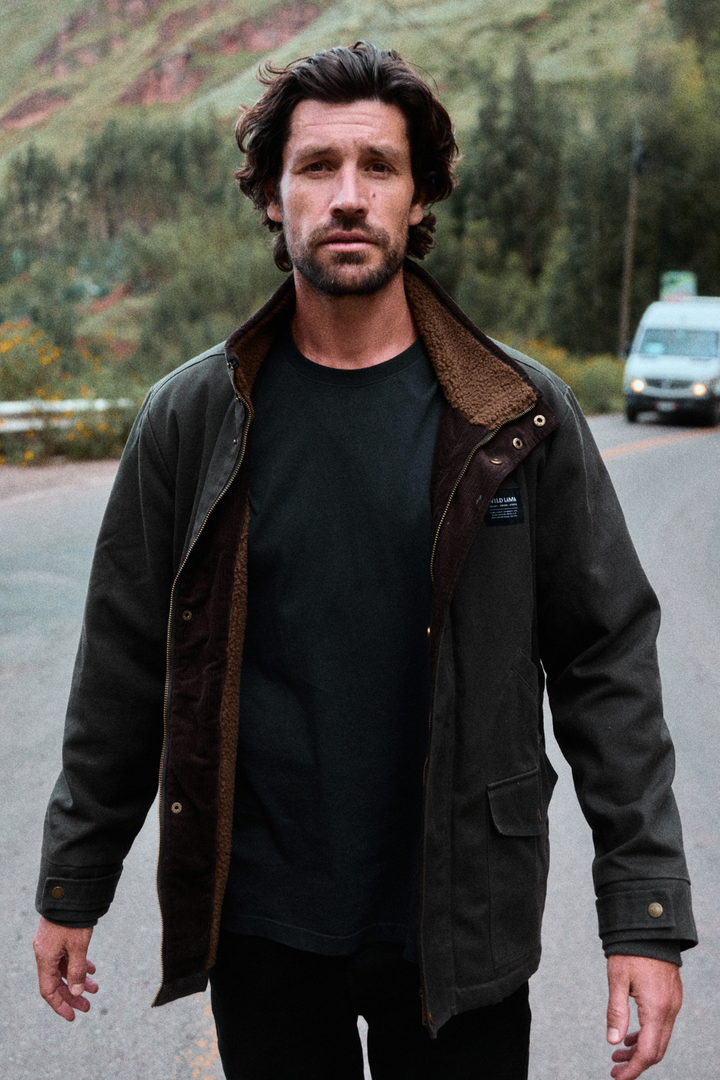 Chaqueta Tova Orgánica Verde Hombre