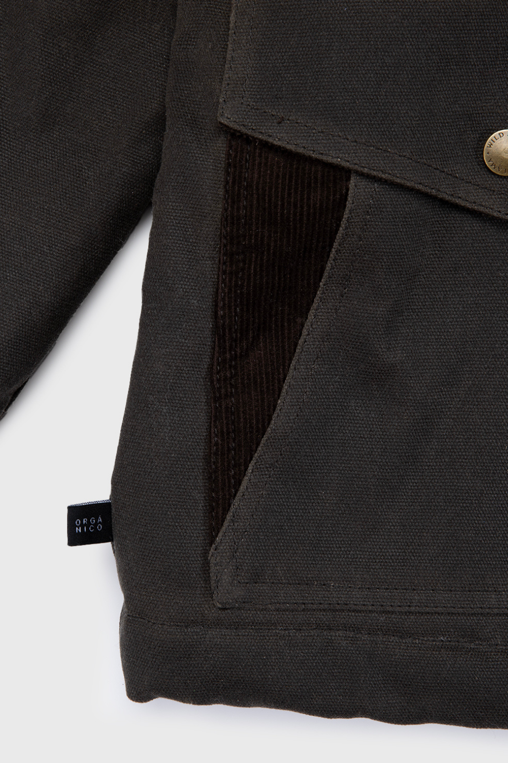 Chaqueta Tova Orgánica Verde Hombre