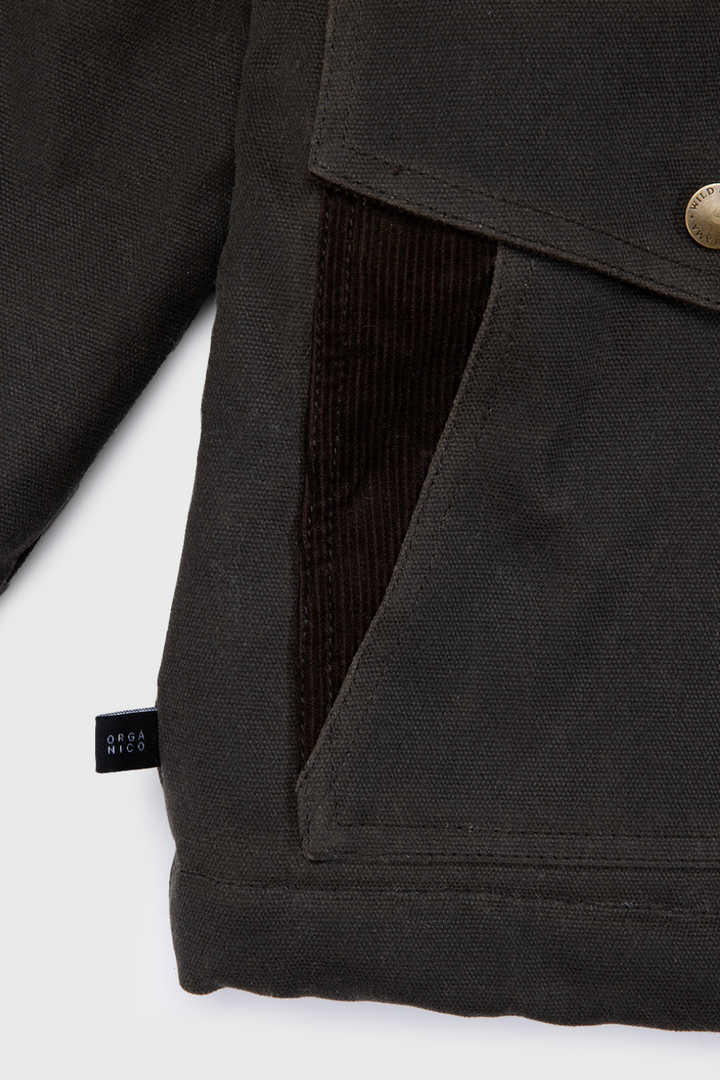 Chaqueta Tova Orgánica Verde Hombre