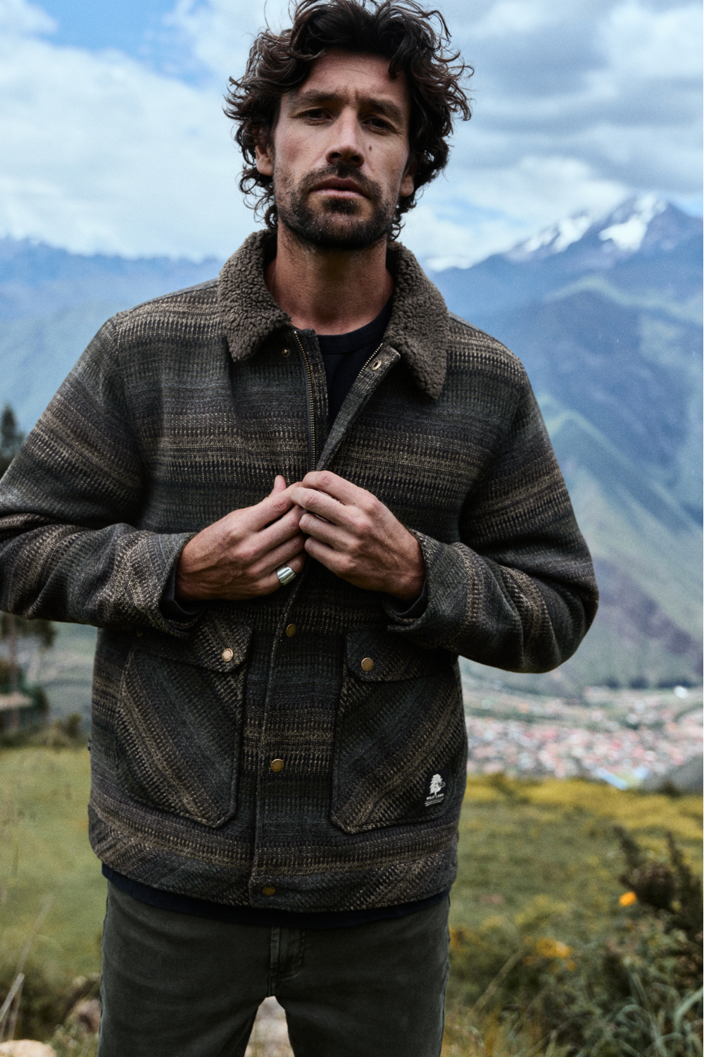 Chaqueta Udge Reciclada Print Hombre