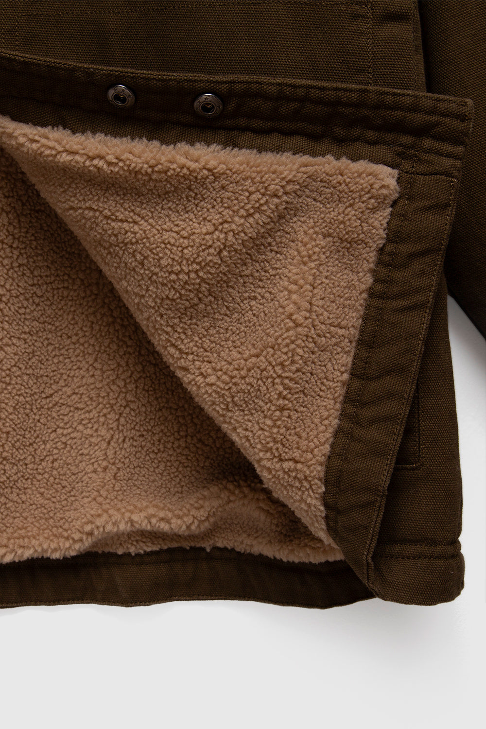Chaqueta Ulmo Teddy Orgánica Verde Hombre