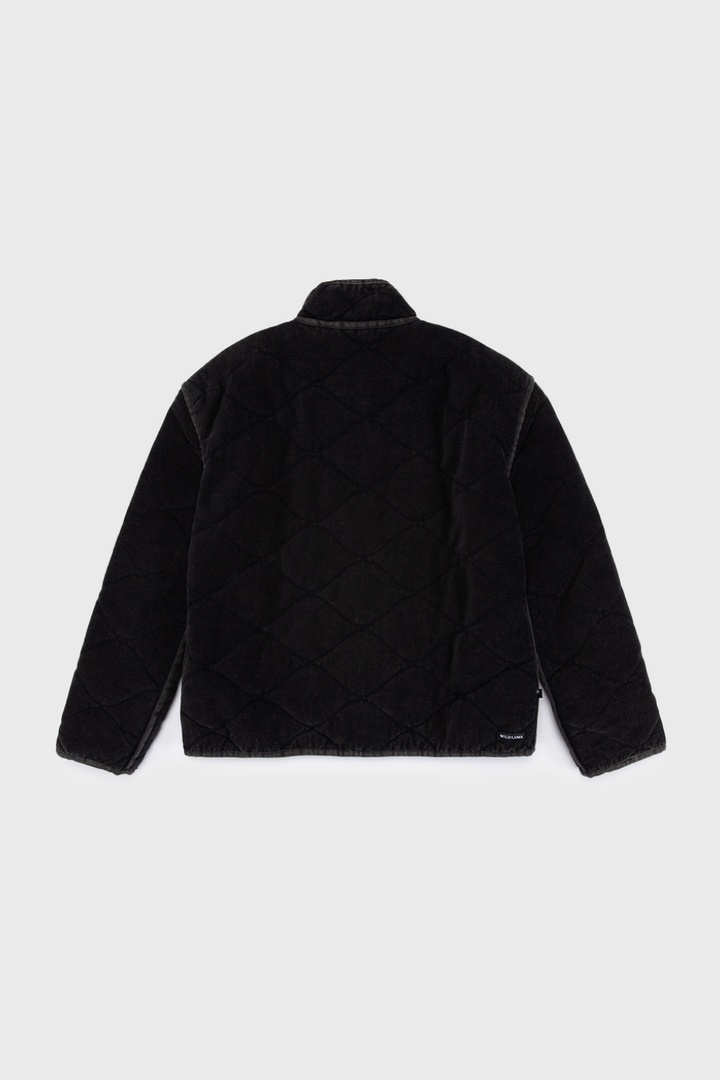 Chaqueta Vespa Corduroy Orgánica Negra Mujer