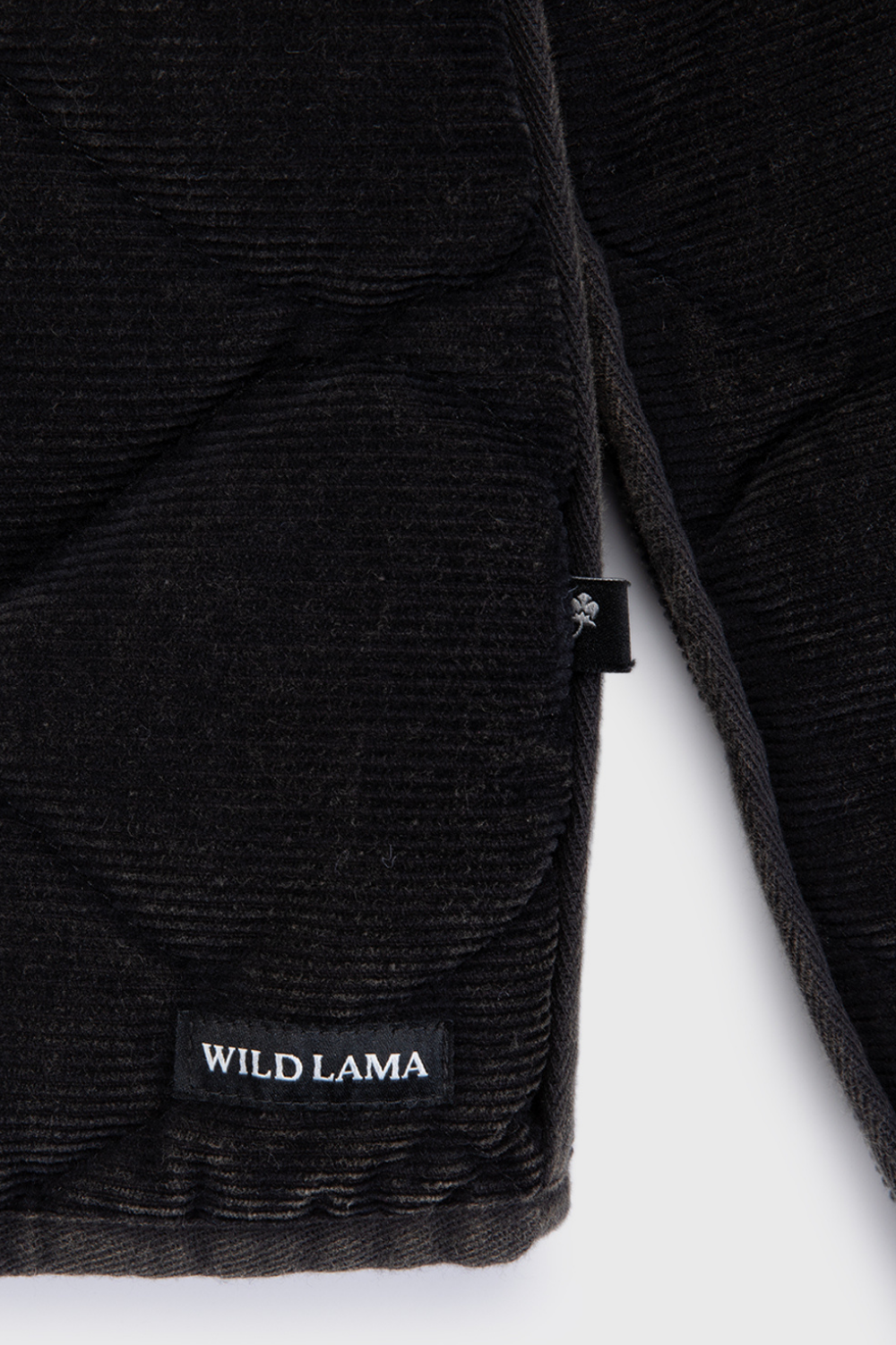 Chaqueta Vespa Corduroy Orgánica Negra Mujer