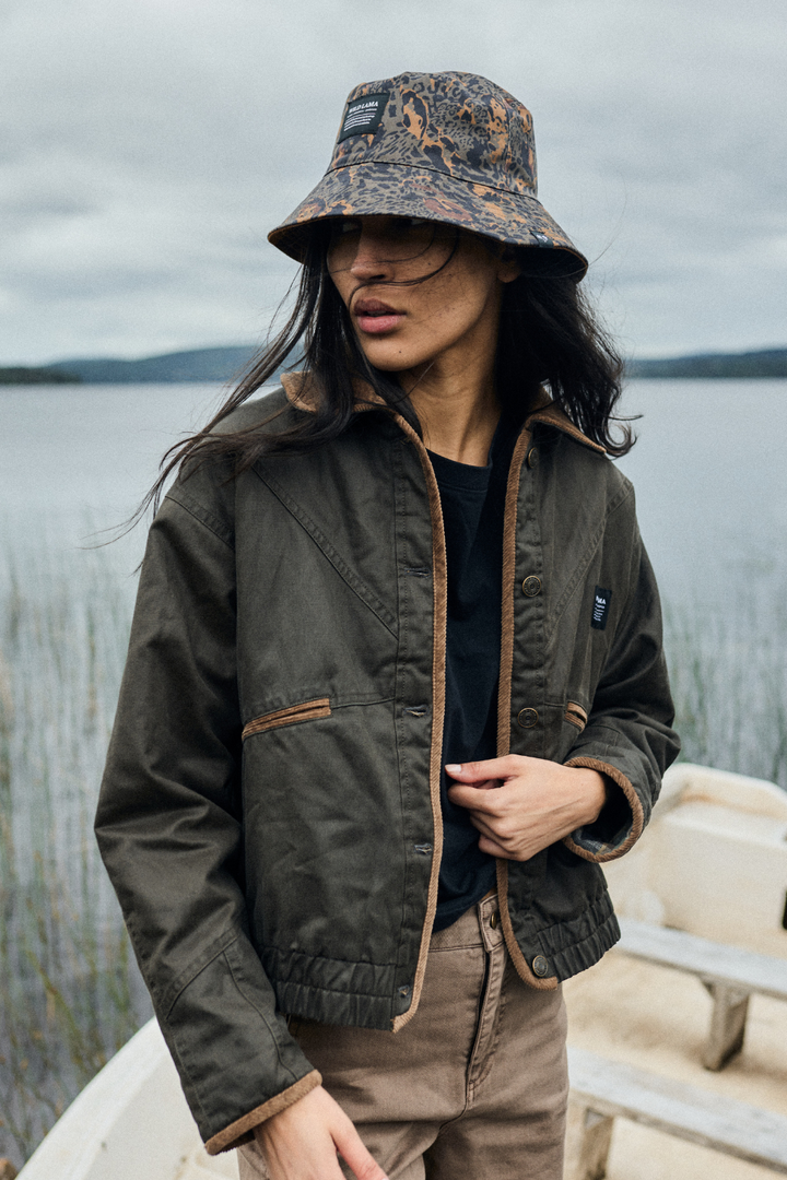 Chaqueta Vuora Orgánica Verde Mujer