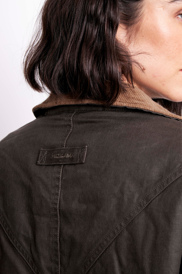 Chaqueta Vuora Orgánica Verde Mujer