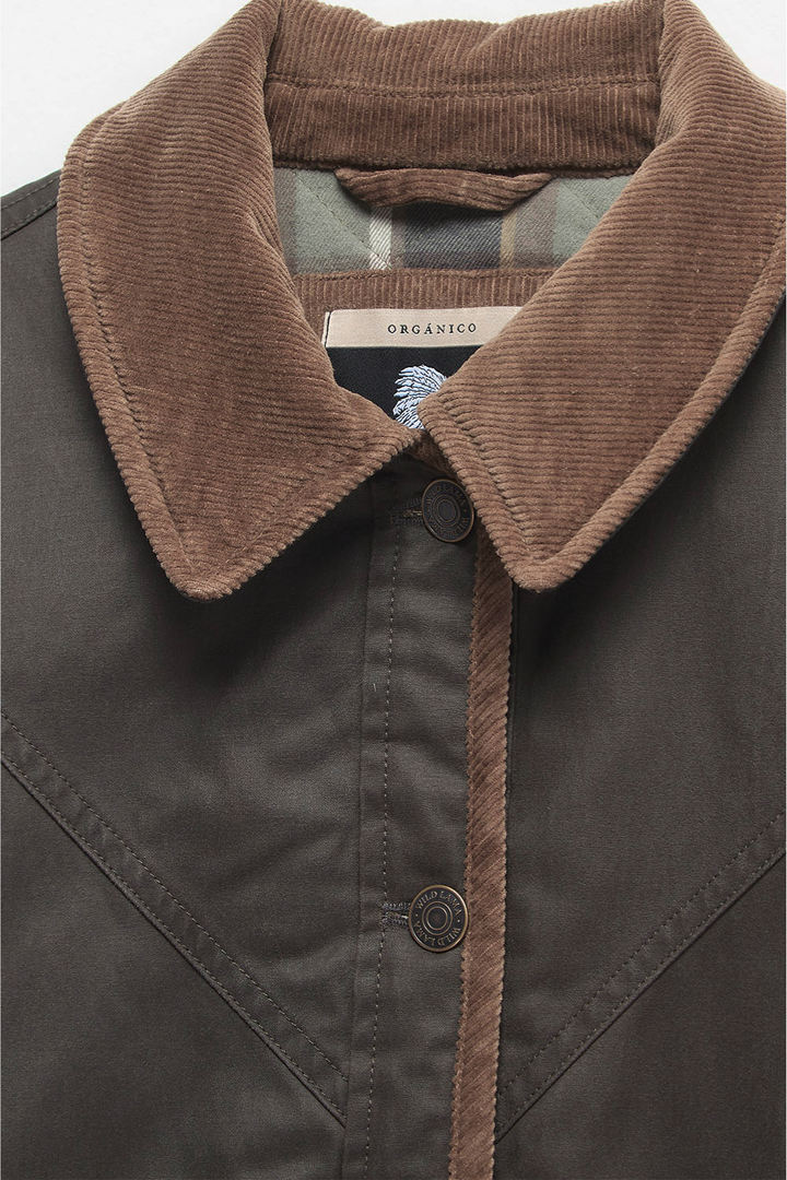 Chaqueta Vuora Orgánica Verde Mujer