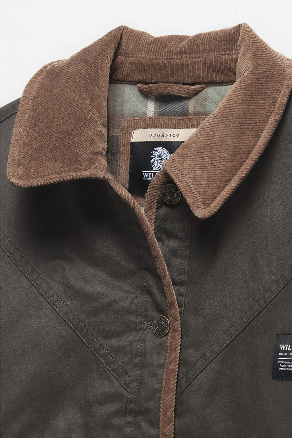 Chaqueta Vuora Orgánica Verde Mujer