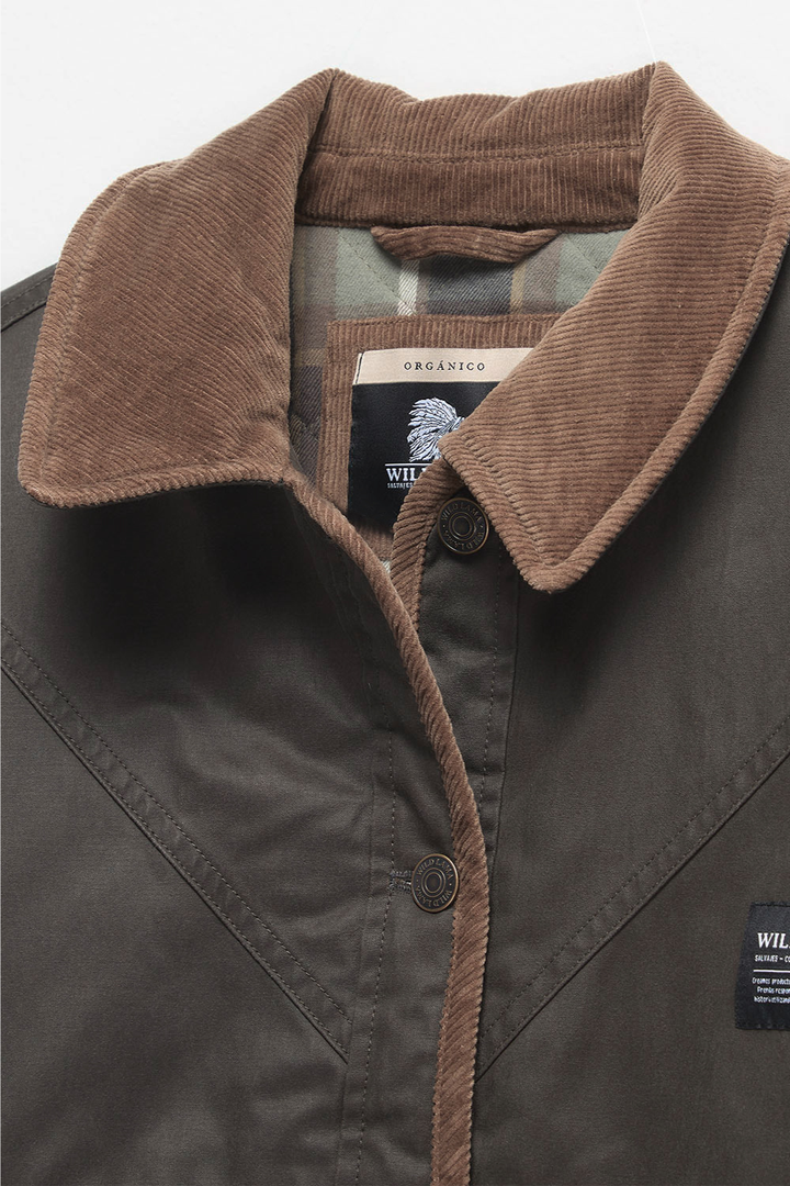 Chaqueta Vuora Orgánica Verde Mujer