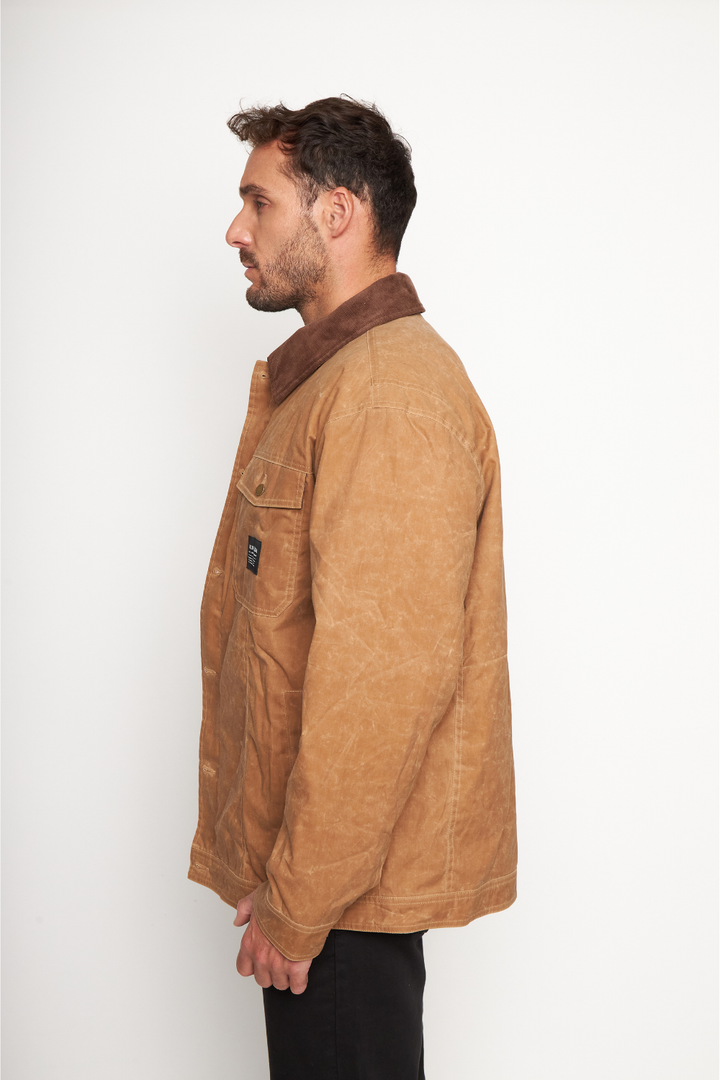 Chaqueta Wax Tak Reciclada Camel Hombre