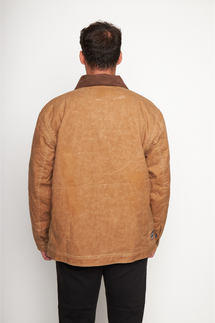 Chaqueta Wax Tak Reciclada Camel Hombre