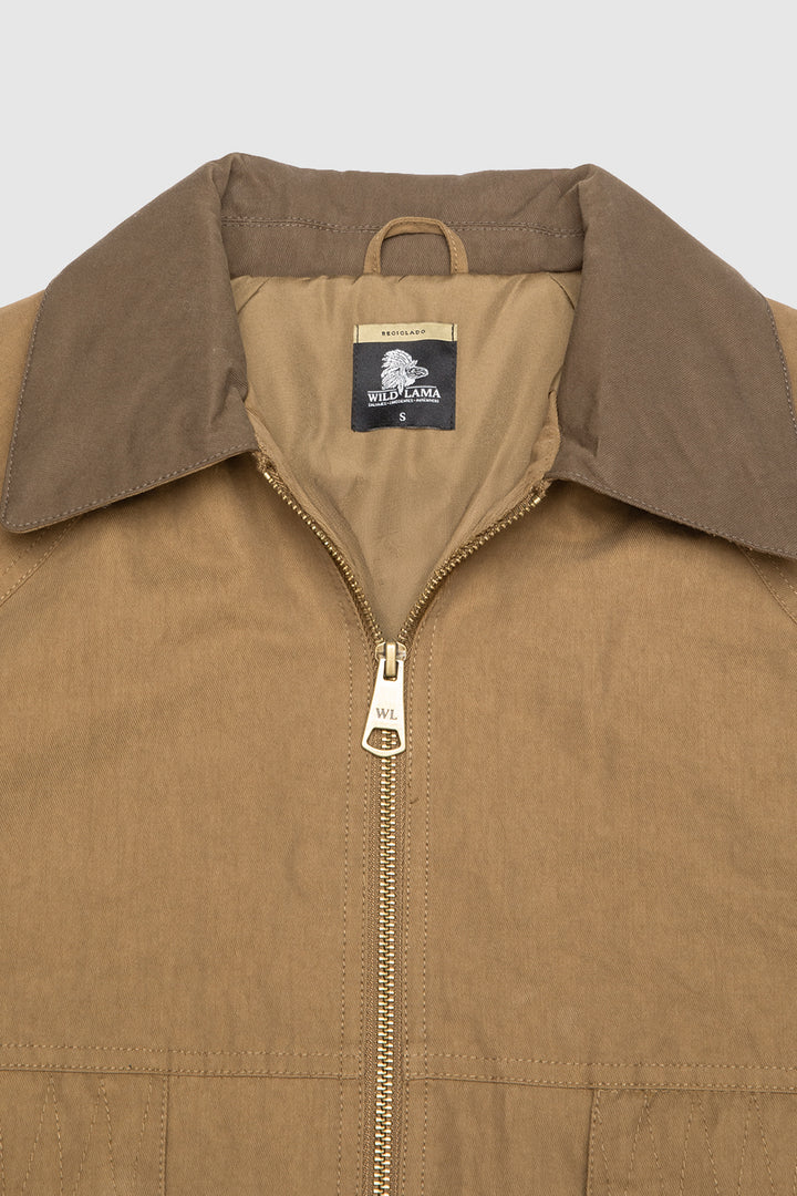 Chaqueta Angi Reciclada Camel Mujer