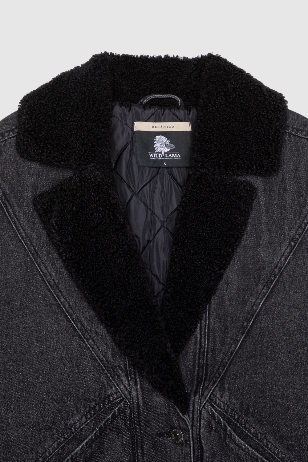 Chaqueta Carlota Orgánica Negra Mujer