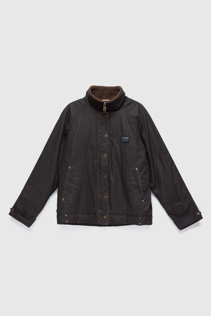 Chaqueta Cava Wax Orgánica Verde Mujer