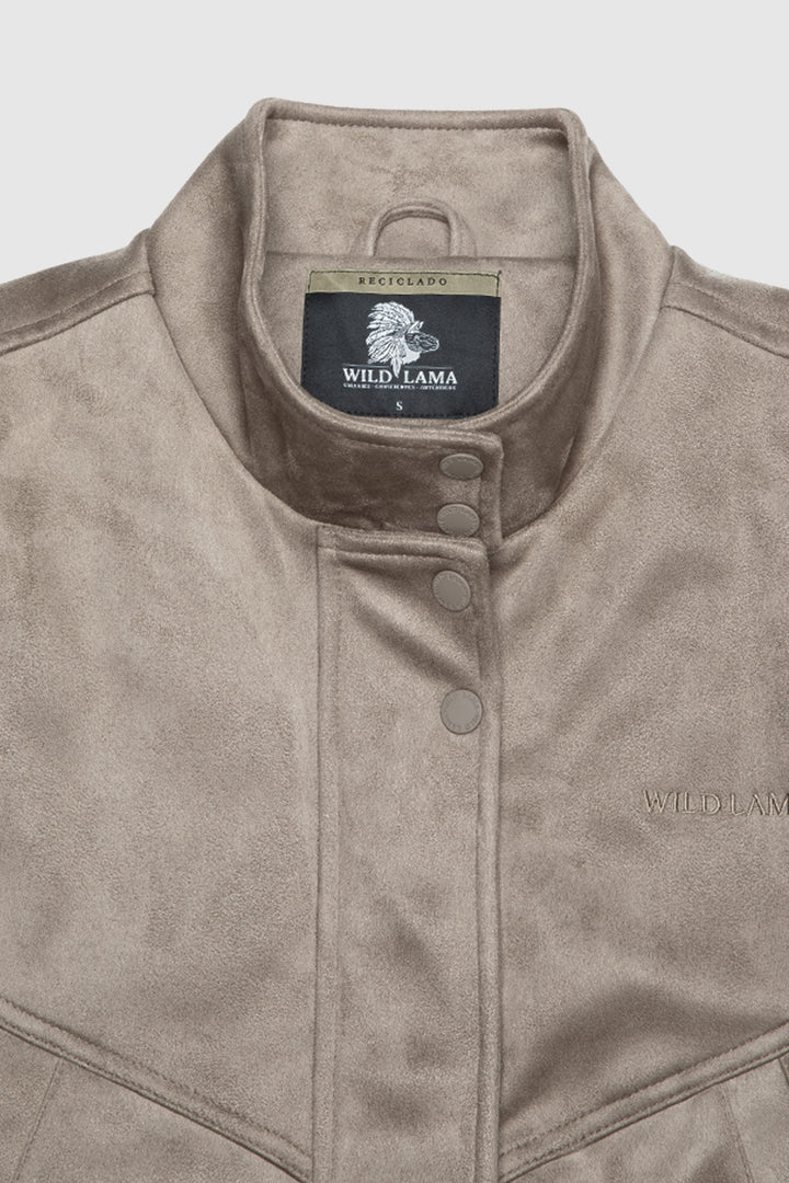 Chaqueta Denis Reciclada Café Mujer