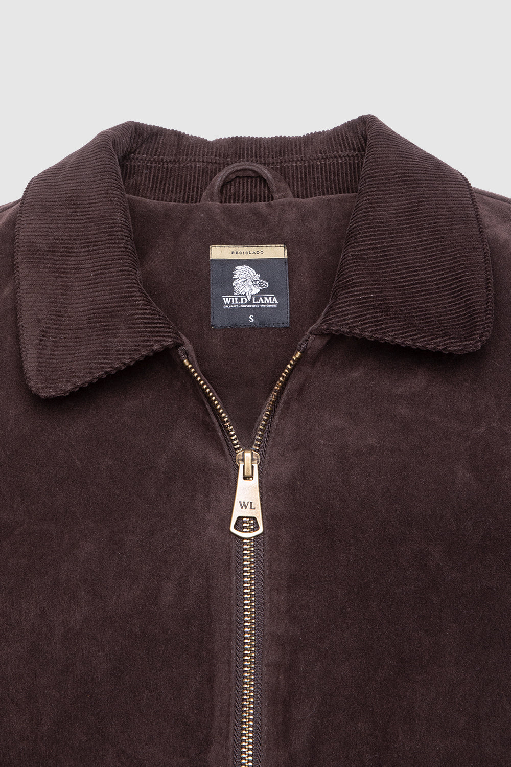Chaqueta Elsa Reciclada Café Mujer