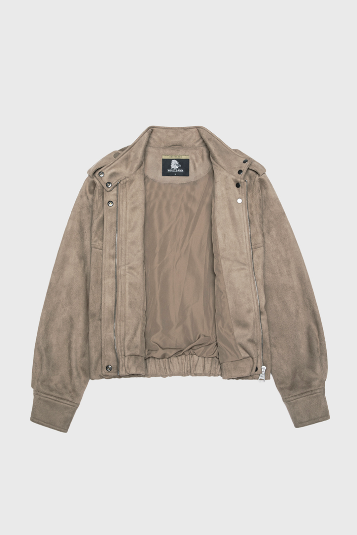 Chaqueta Maite Reciclada Café Claro Mujer