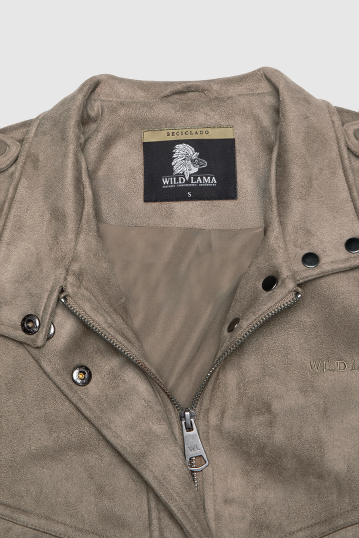 Chaqueta Maite Reciclada Café Claro Mujer