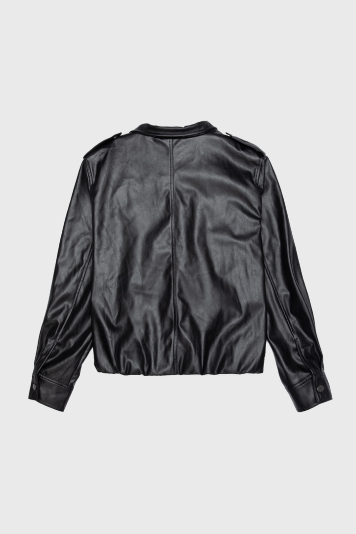 Chaqueta Maite Reciclada Negra Mujer