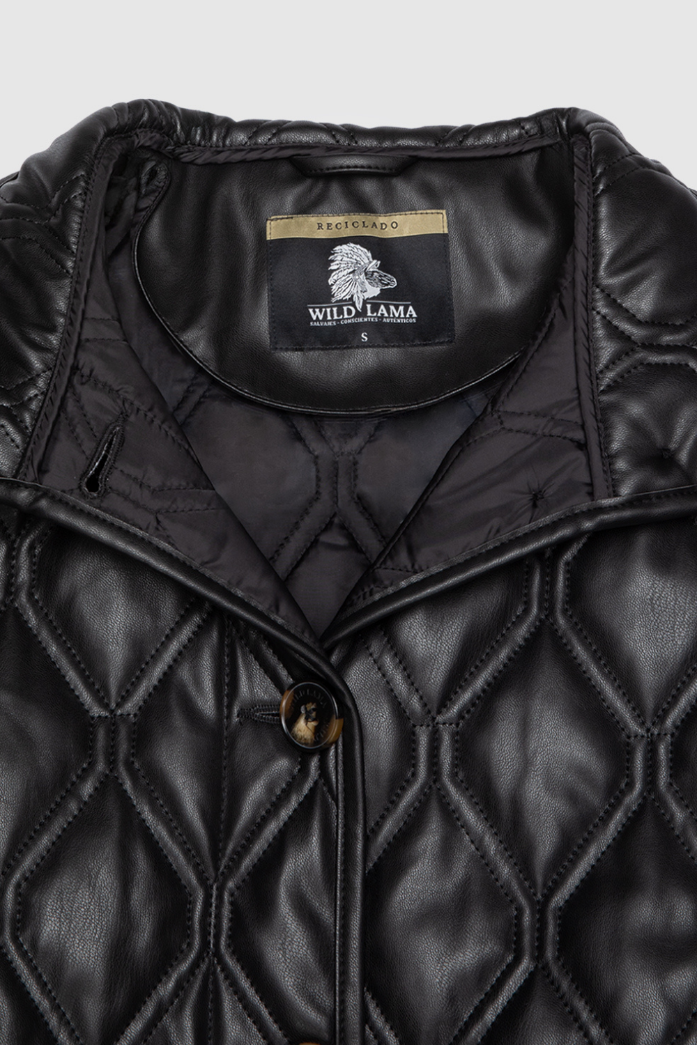 Chaqueta Oraya Reciclada Negra Mujer