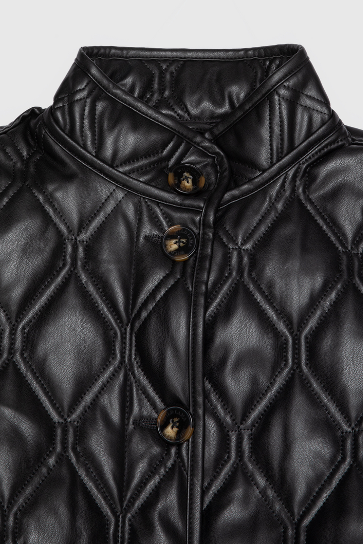Chaqueta Oraya Reciclada Negra Mujer