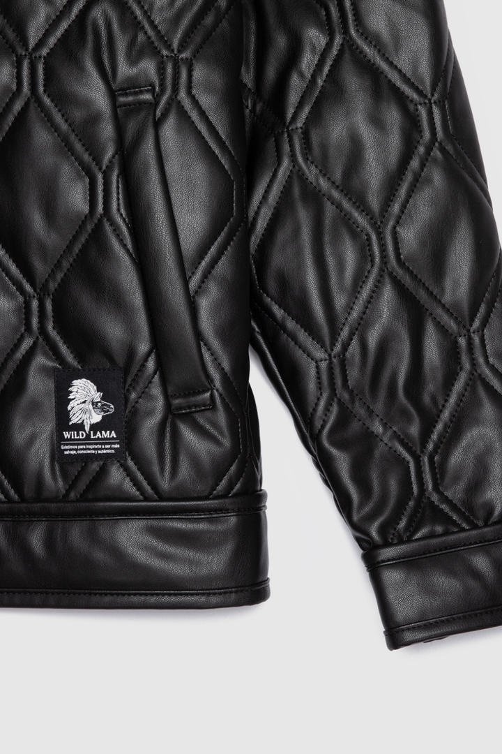 Chaqueta Oraya Reciclada Negra Mujer