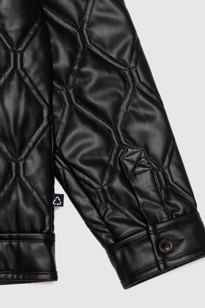Chaqueta Oraya Reciclada Negra Mujer
