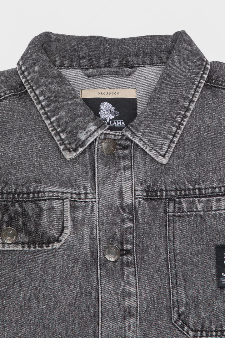 Chaqueta Petro Orgánica Negra Hombre