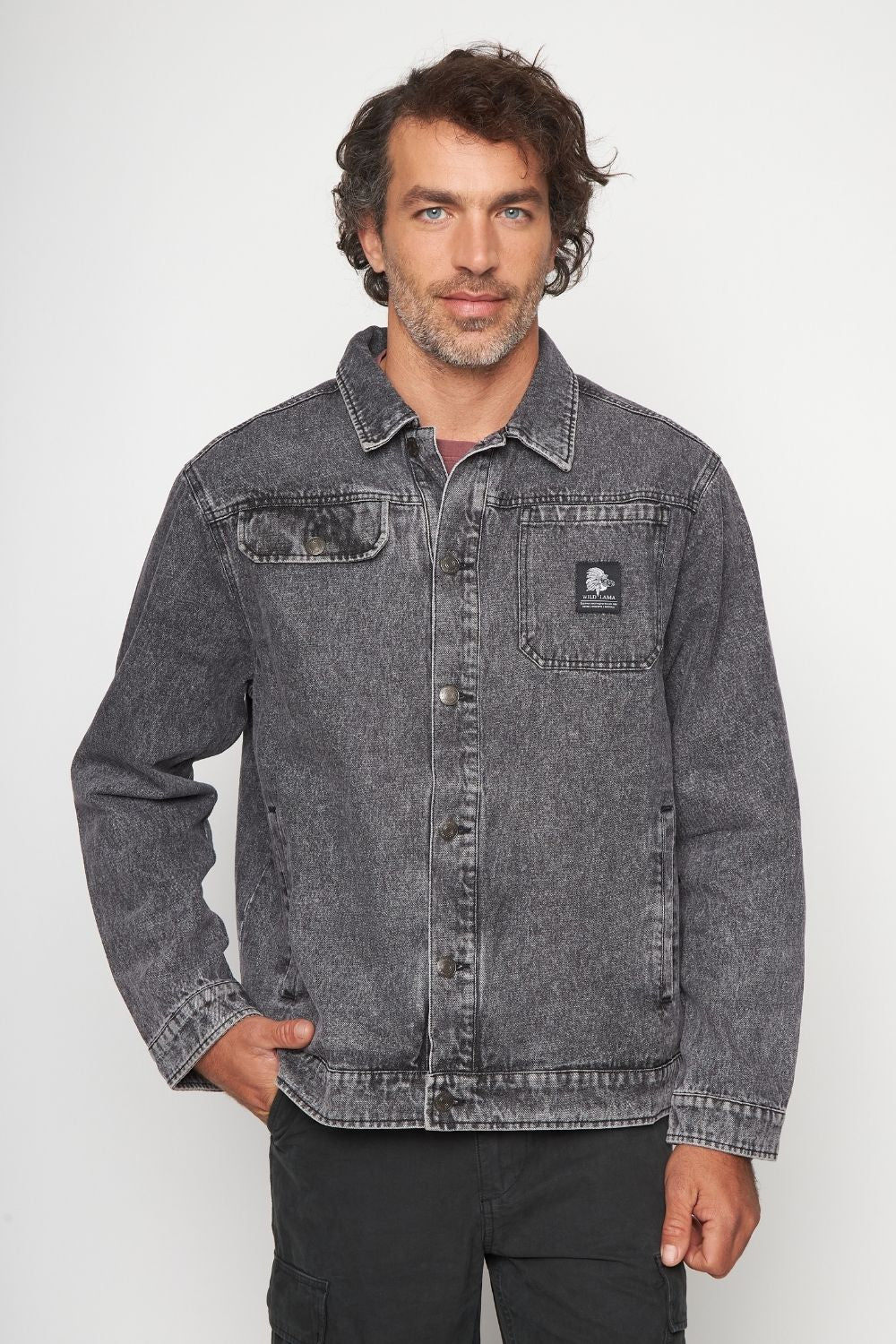 Chaqueta Petro Orgánica Negra Hombre