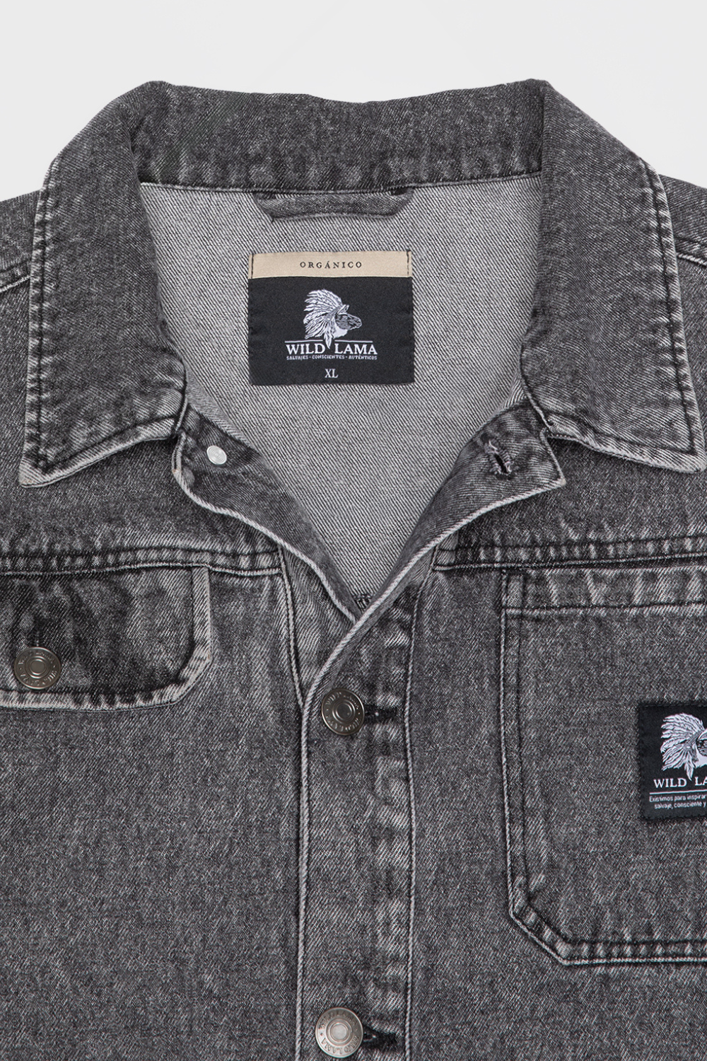 Chaqueta Petro Orgánica Negra Hombre