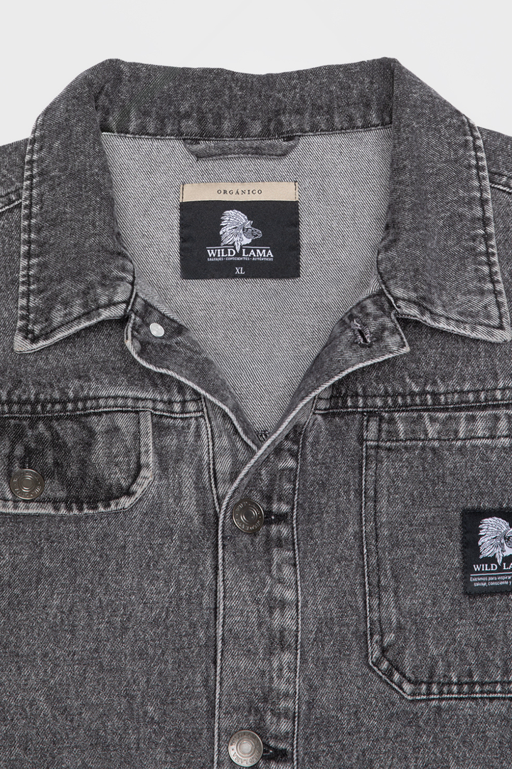 Chaqueta Petro Orgánica Negra Hombre