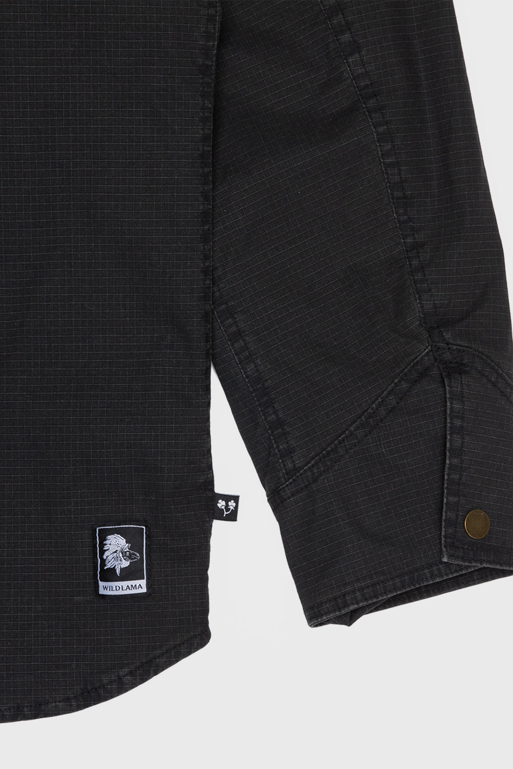 Chaqueta Roble Ripstop Orgánica Negra Hombre