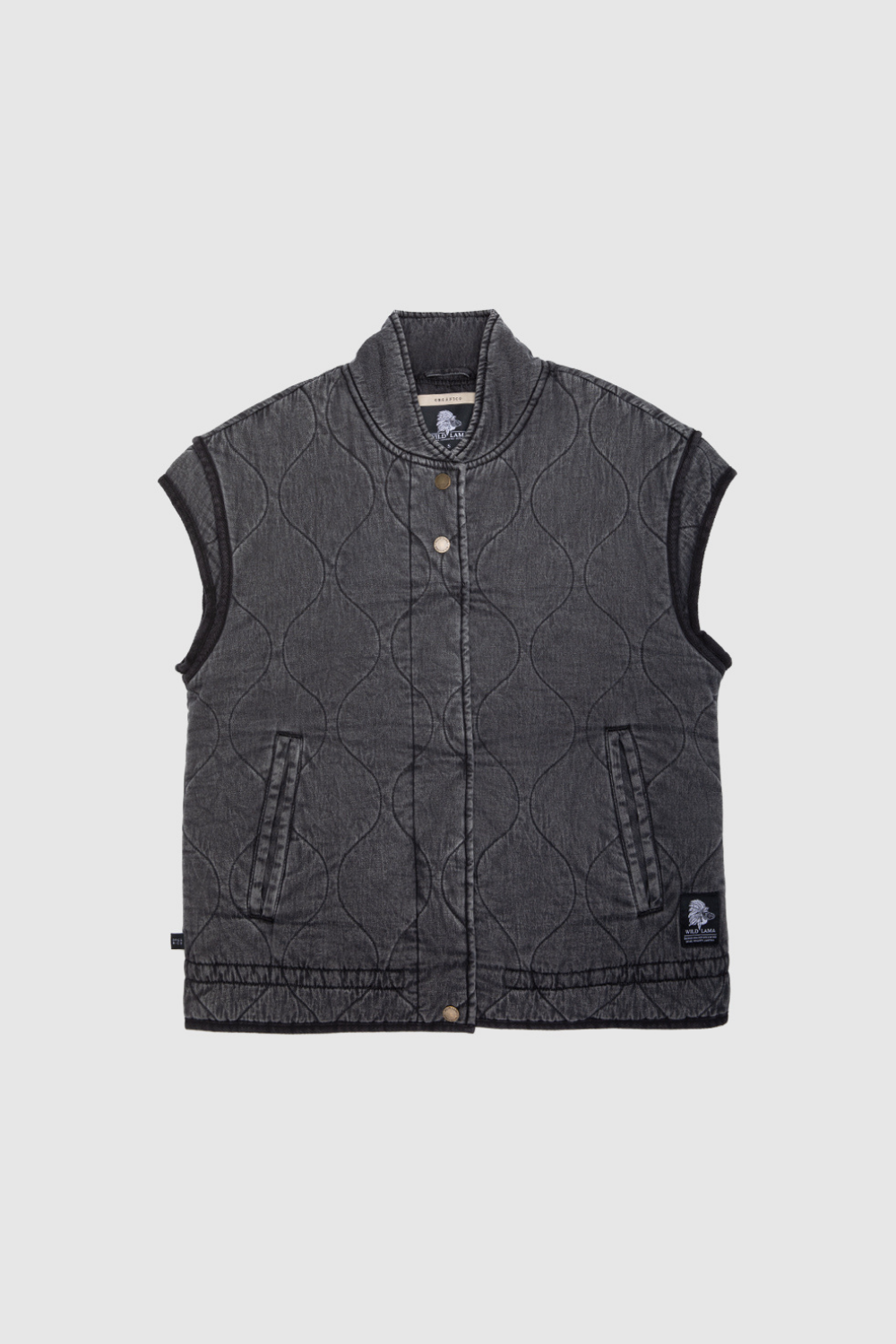 Chaqueta Roma Orgánica Negra Mujer