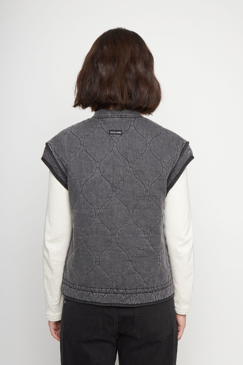 Chaqueta Roma Orgánica Negra Mujer