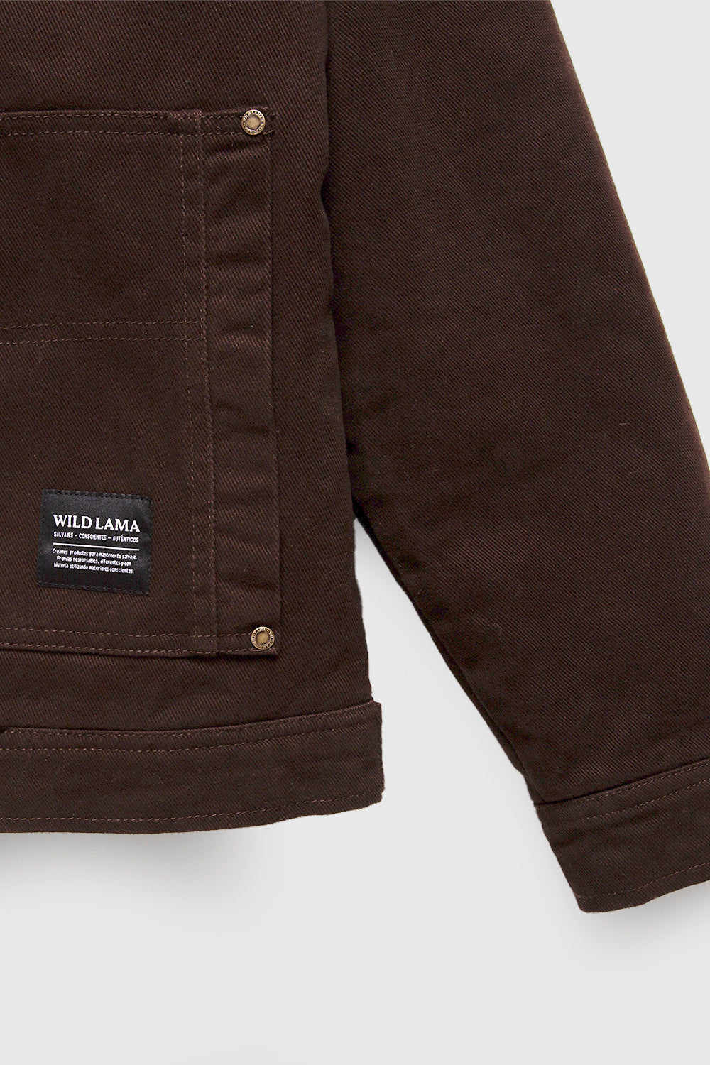 Chaqueta Sven Orgánica Café Hombre