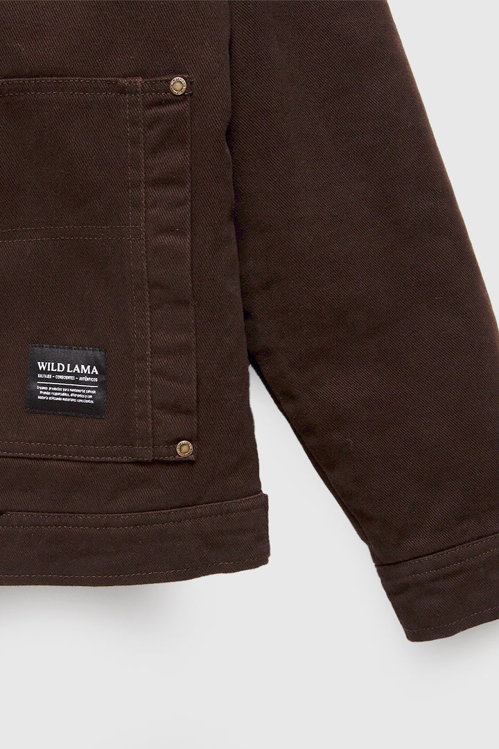 Chaqueta Sven Orgánica Café Hombre