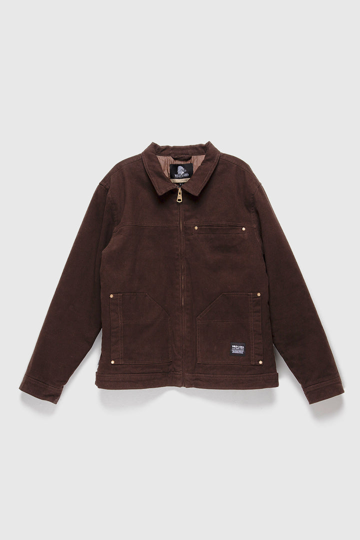Chaqueta Sven Orgánica Café Hombre
