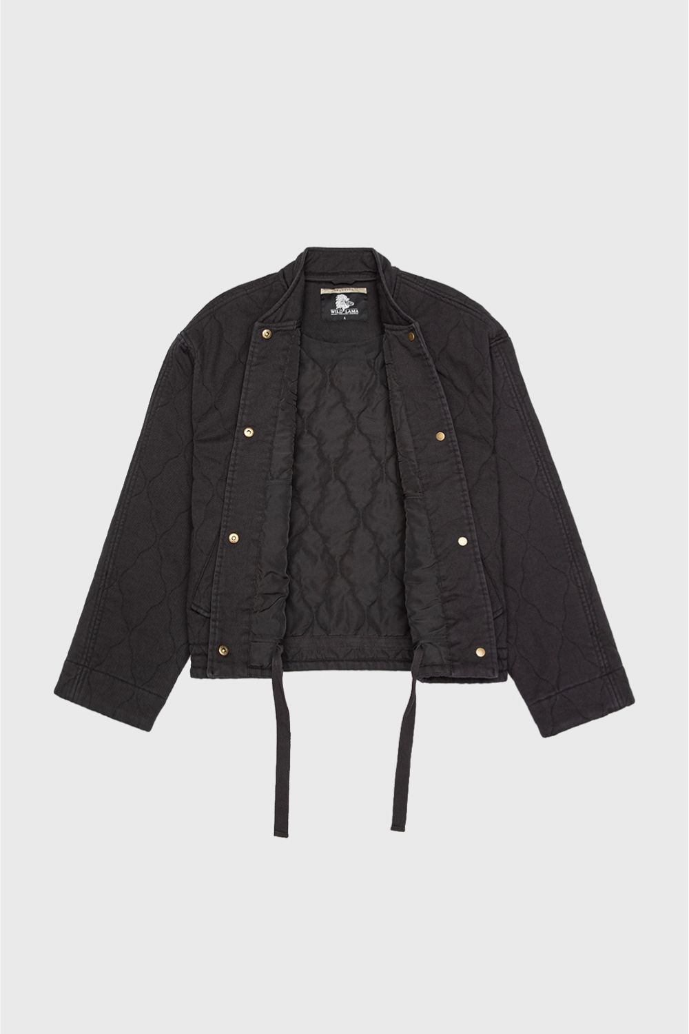 Chaqueta Zepa Orgánica Negra Mujer