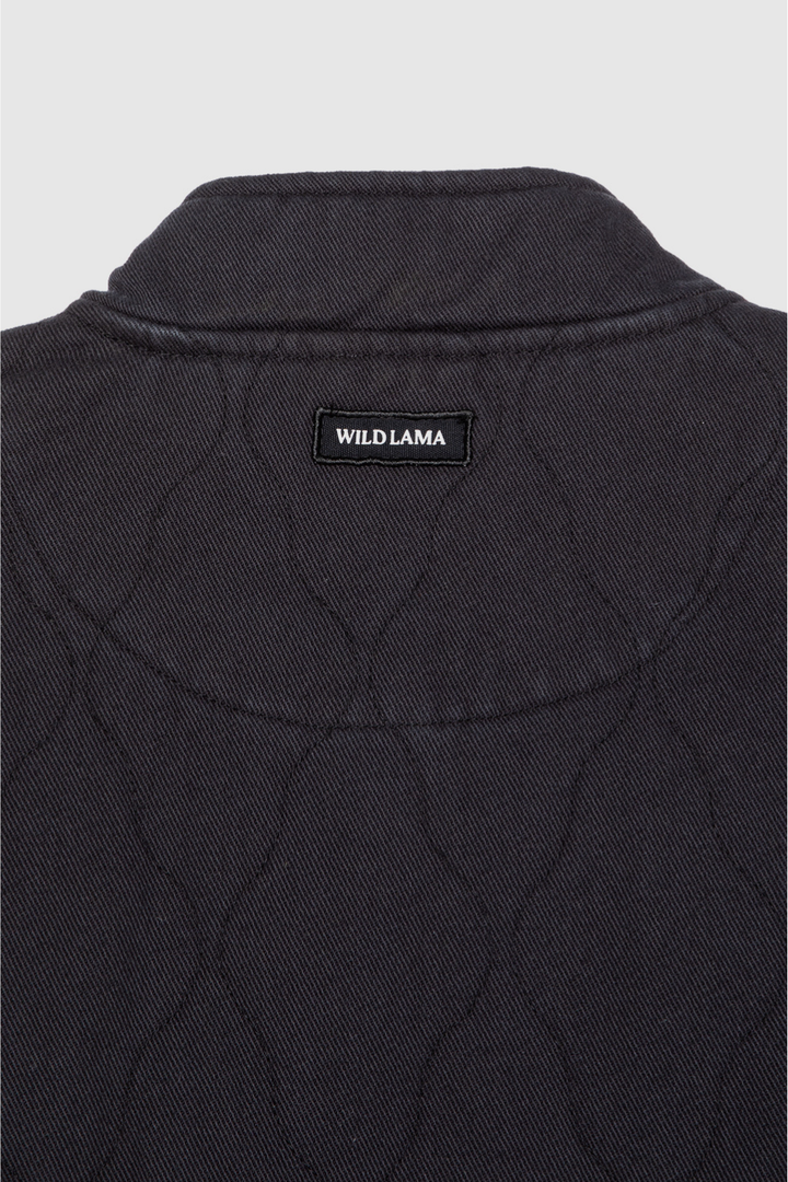 Chaqueta Zepa Orgánica Negra Mujer