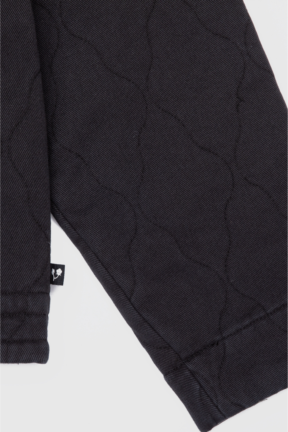 Chaqueta Zepa Orgánica Negra Mujer